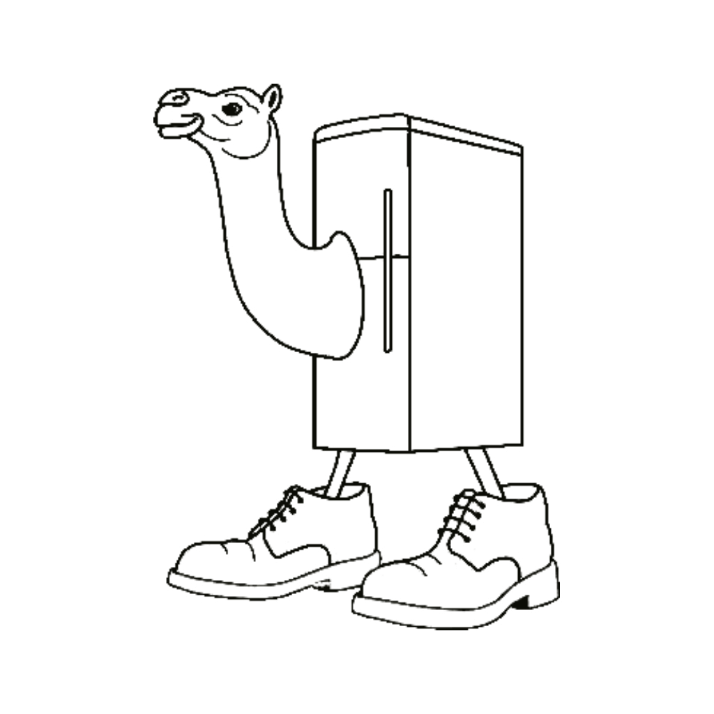Desenho de Italian Brainrot para imprimir