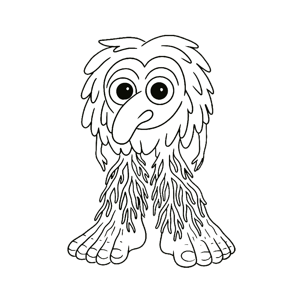Desenho de Italian Brainrot para imprimir