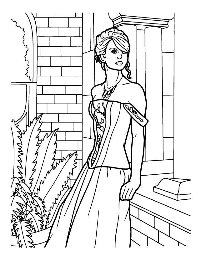 Desenho de Taylor Swift para imprimir