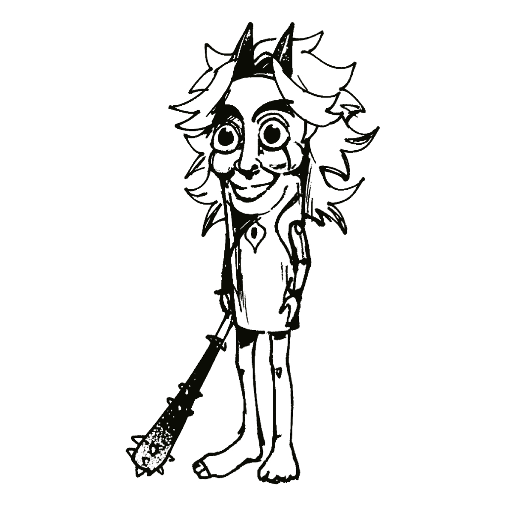 Desenho de Tung Tung Tung Sahur para imprimir