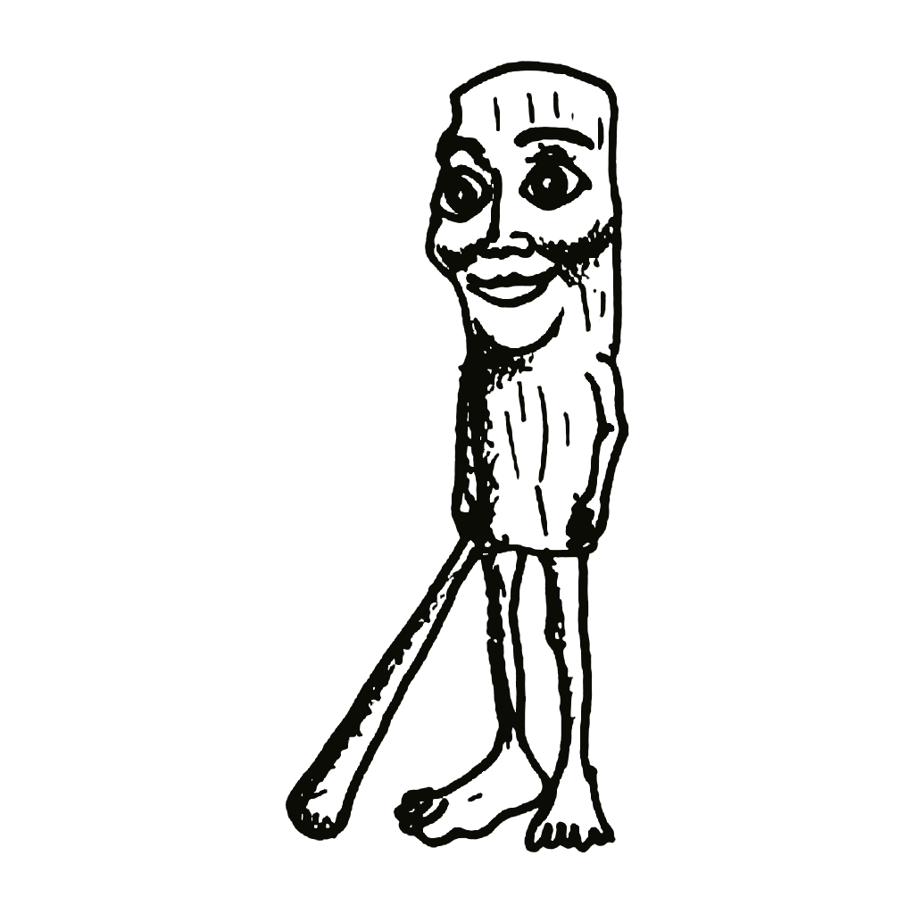 Desenho de Tung Tung Tung Sahur para imprimir