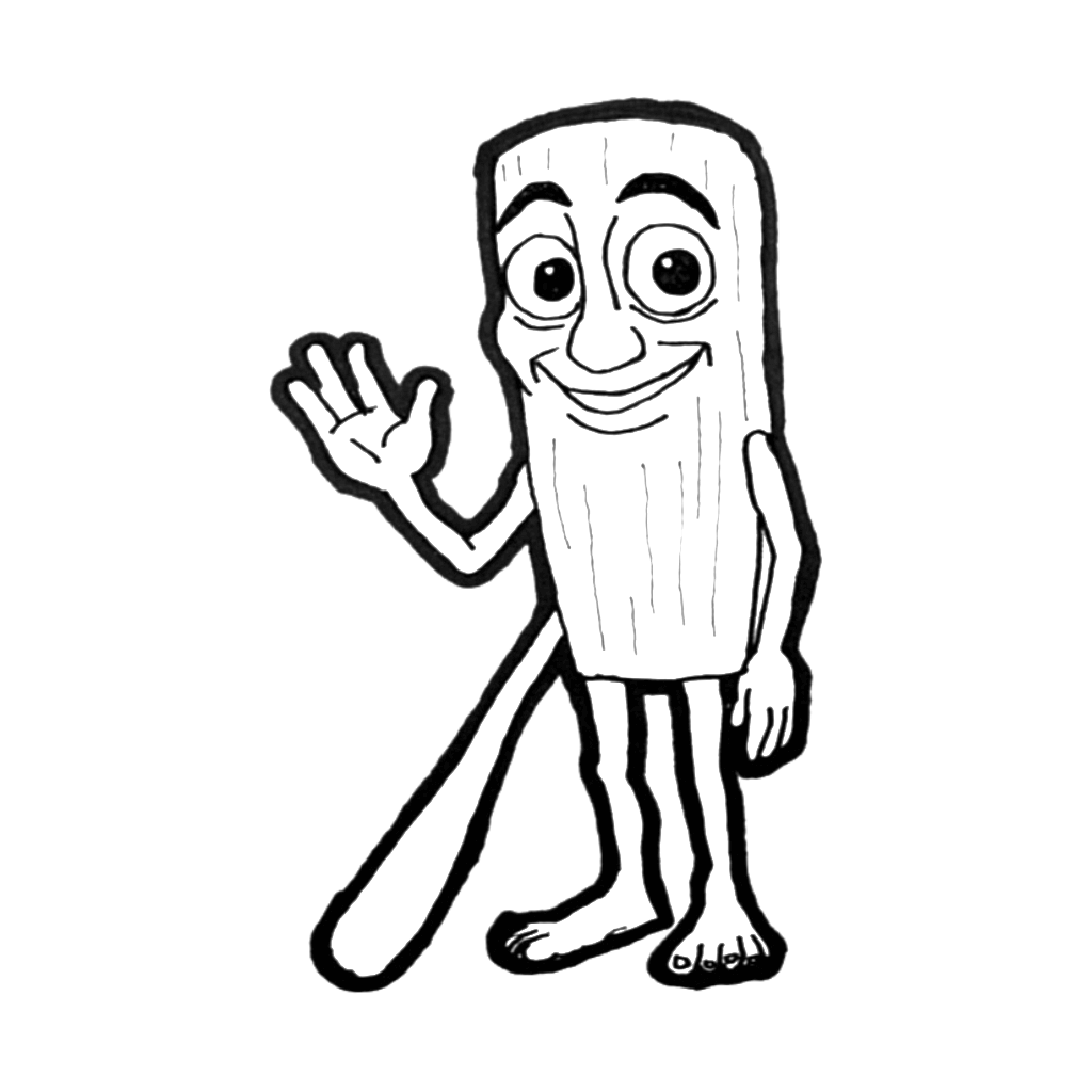 Desenho de Tung Tung Tung Sahur para imprimir