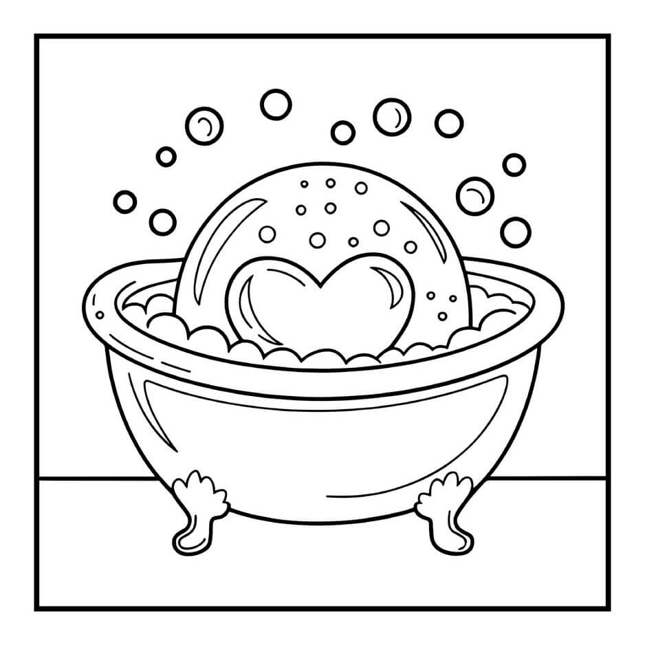 Desenho de Cozy Valentines para imprimir
