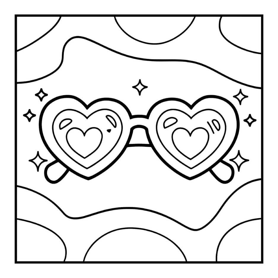 Desenho de Cozy Valentines para imprimir