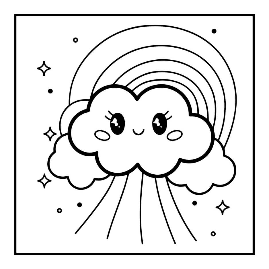 Desenho de Cozy Valentines para imprimir