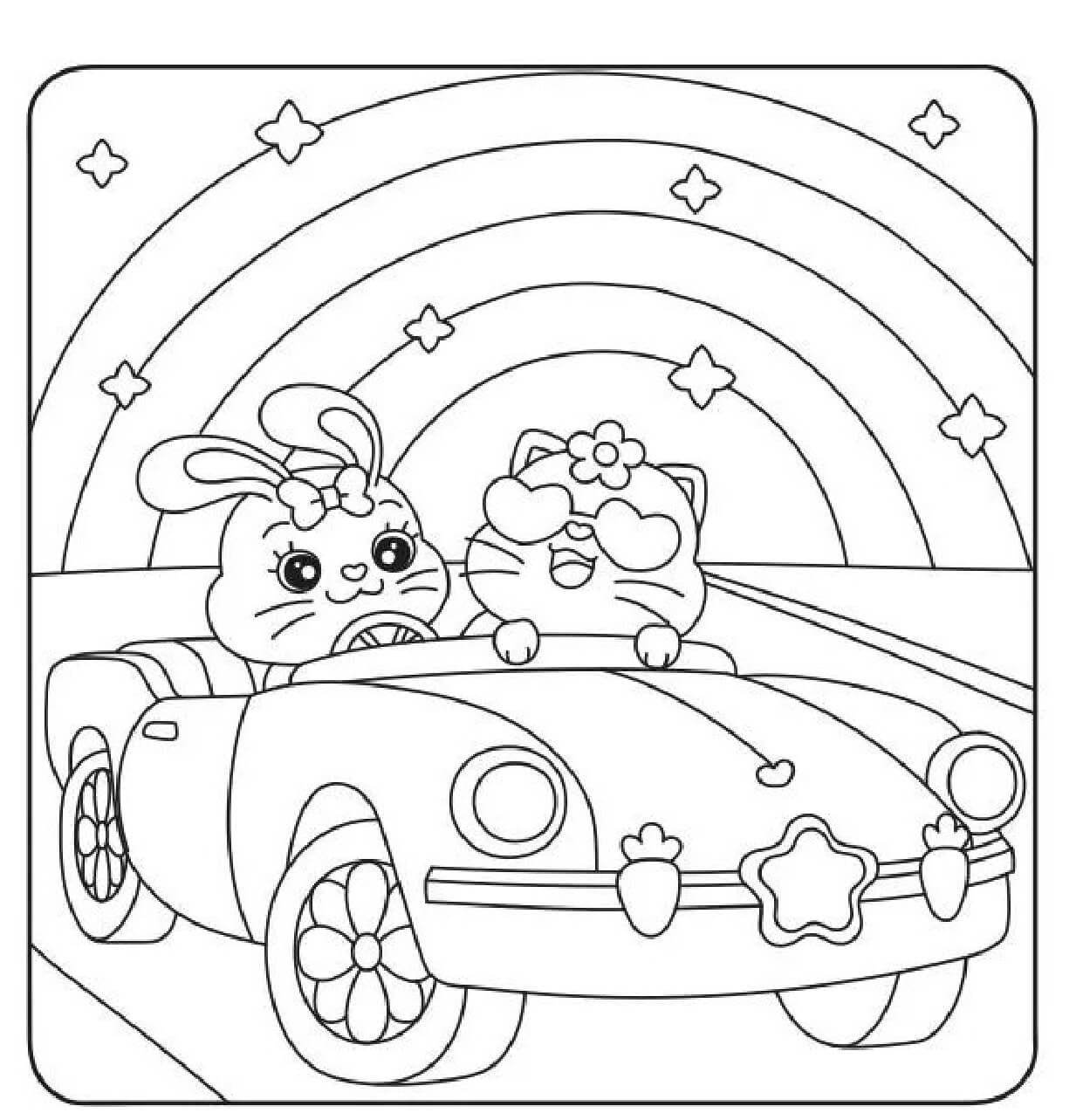 Desenho de Cute World para imprimir