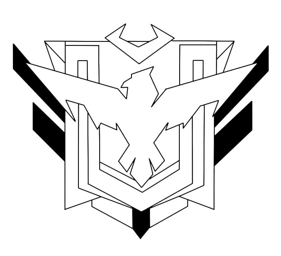 Desenho de Free Fire para imprimir