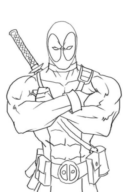 Desenho de Free Fire para imprimir