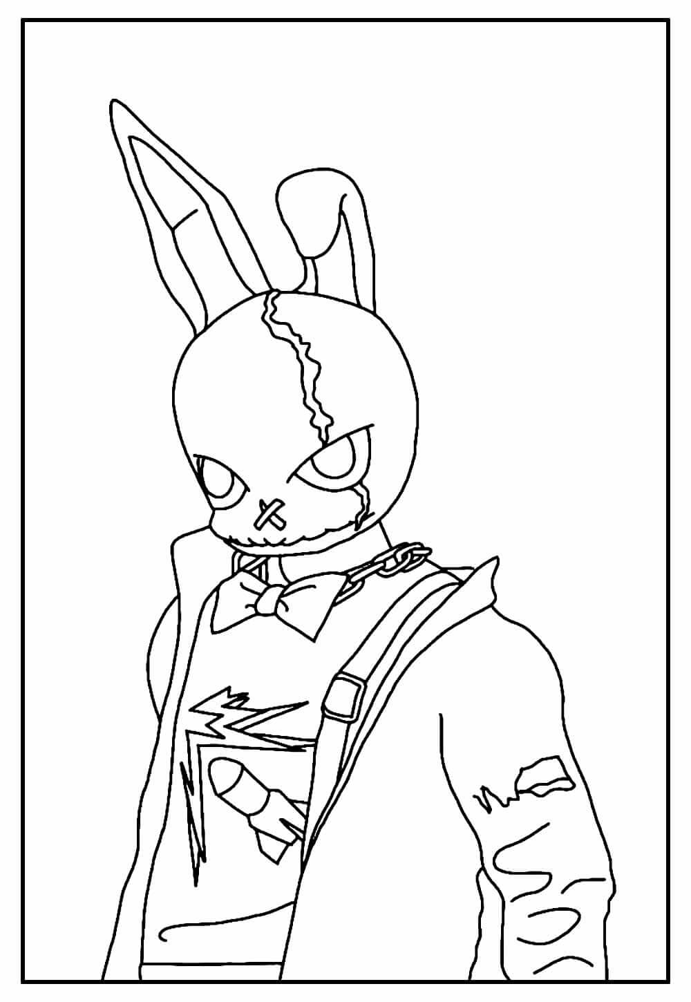 Desenho de Free Fire para imprimir