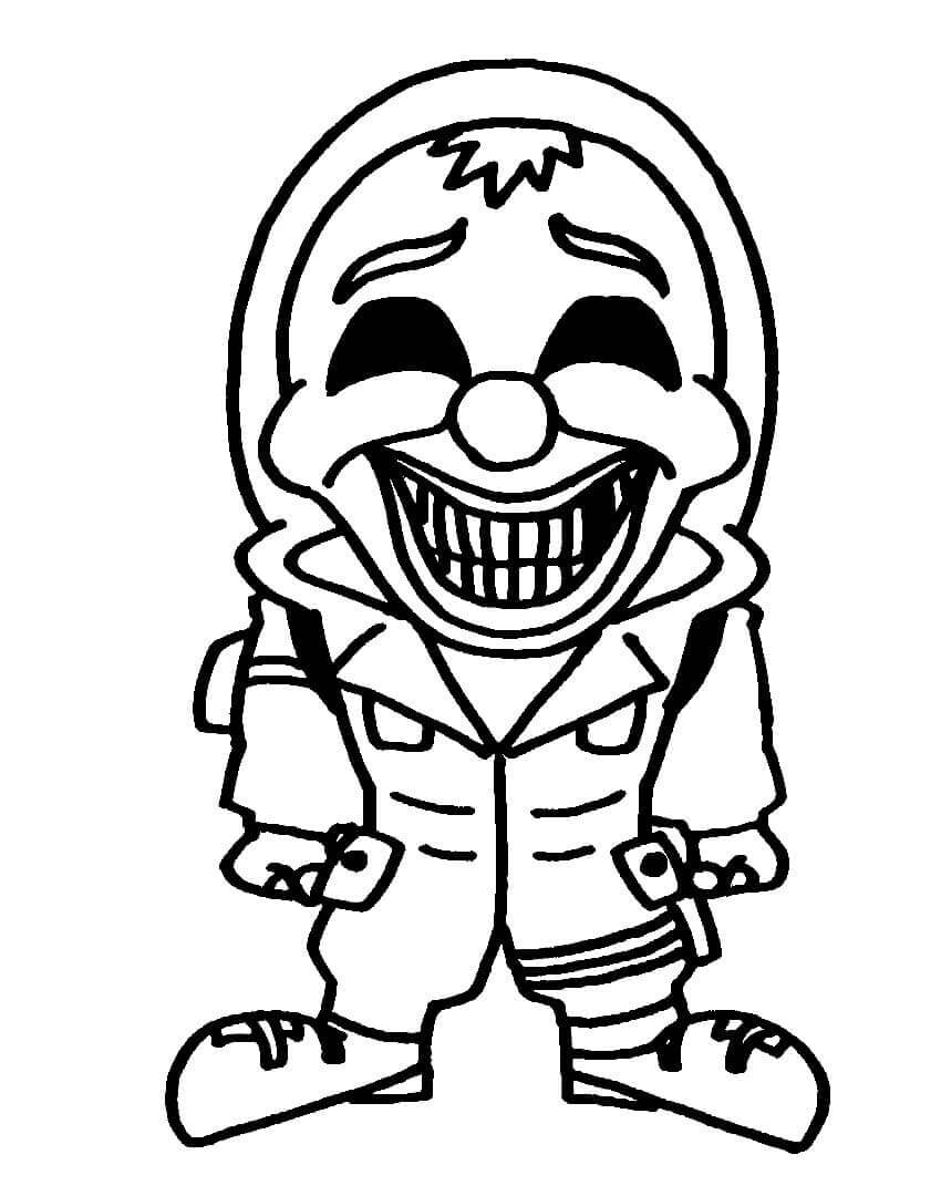 Desenho de Free Fire para imprimir