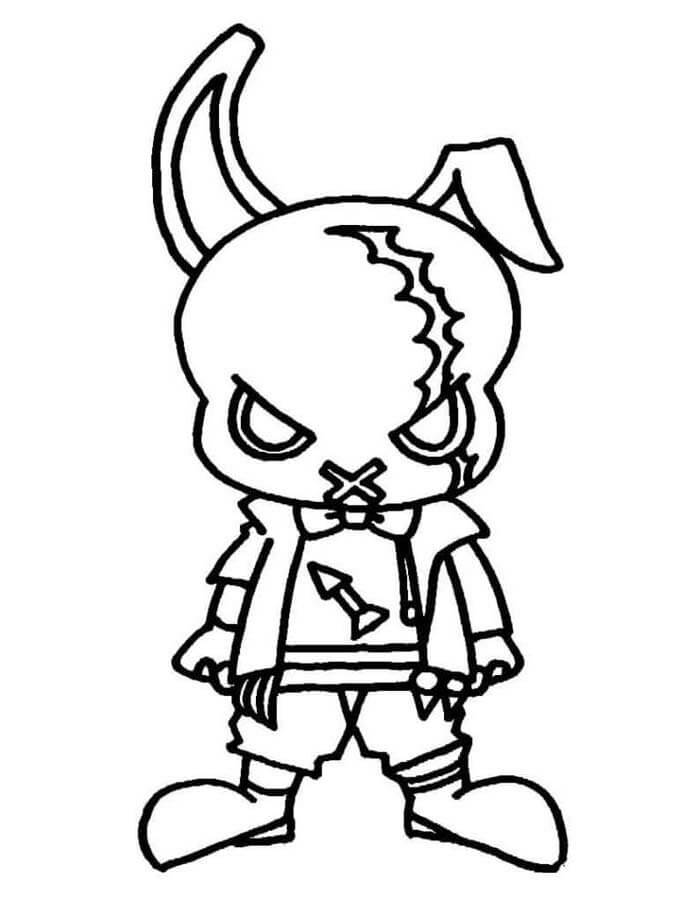 Desenho de Free Fire para imprimir