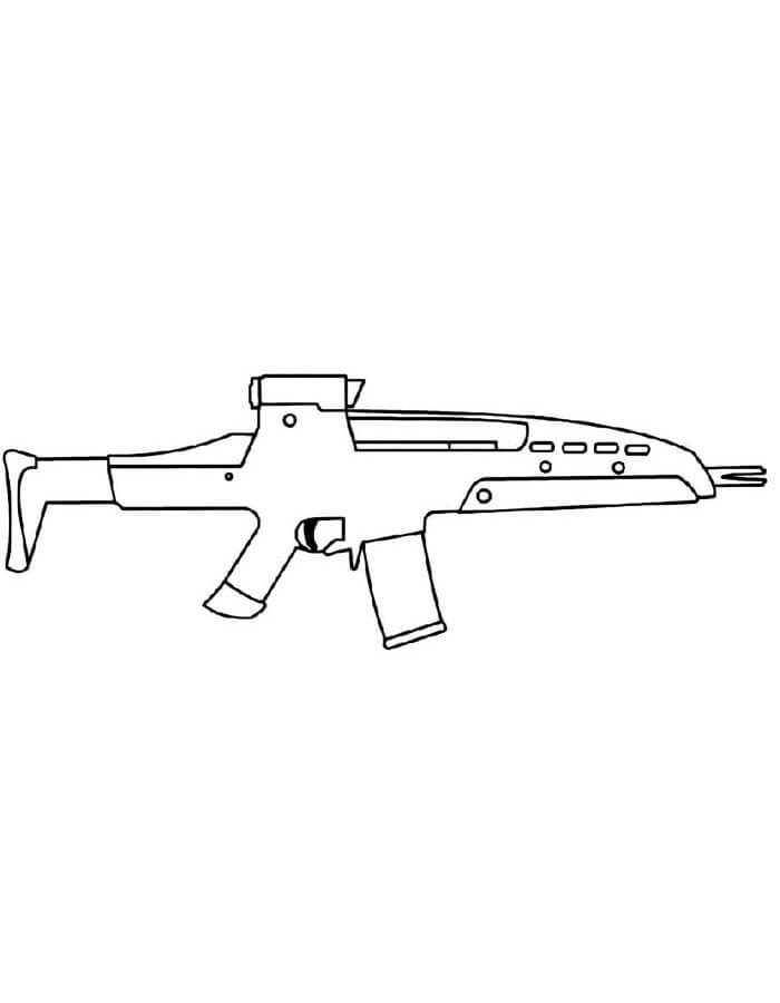 Desenho de Free Fire para imprimir
