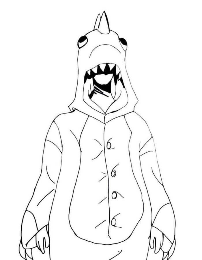 Desenho de Free Fire para imprimir