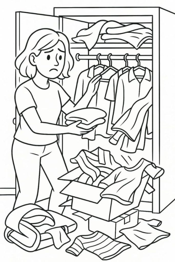 Desenho de Pobre Goods para imprimir