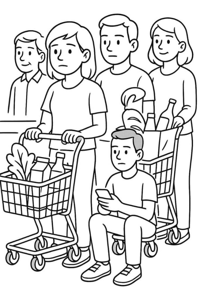Desenho de Pobre Goods para imprimir