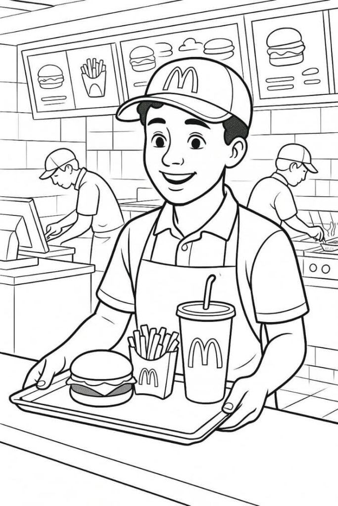 Desenho de Pobre Goods para imprimir