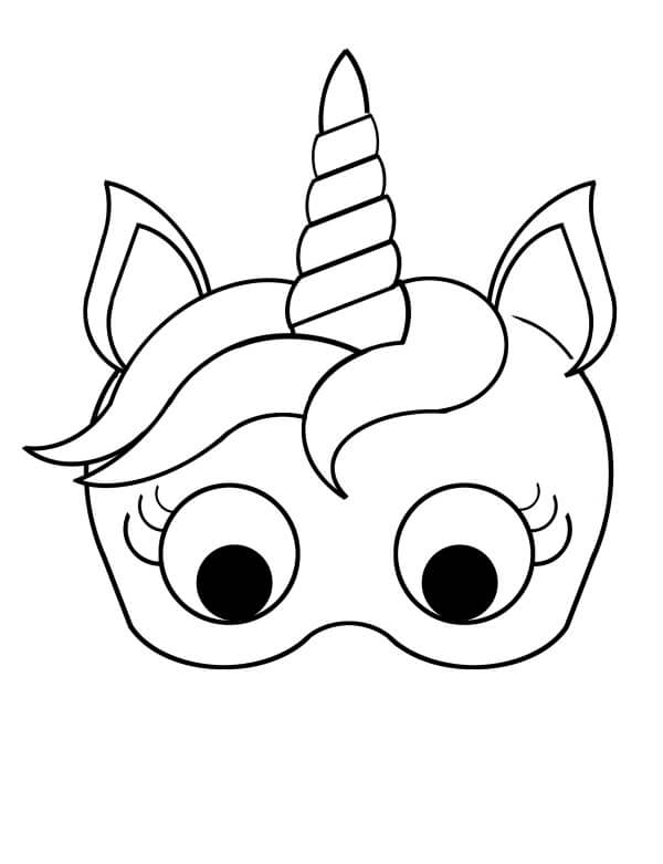 Desenho de Unicórnios para imprimir