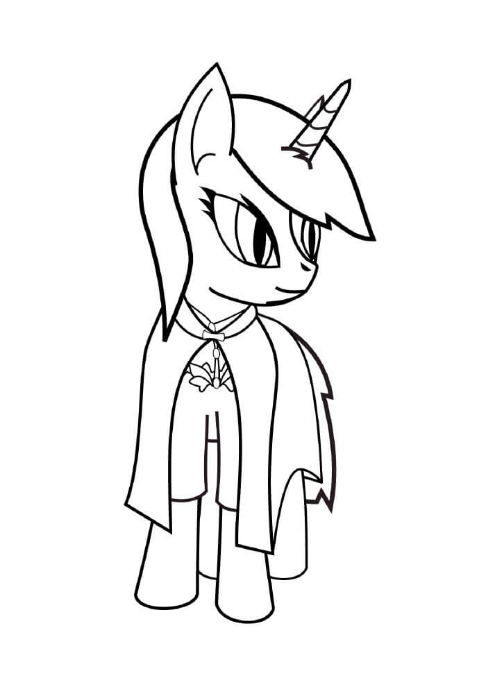 Desenho de Unicórnios para imprimir