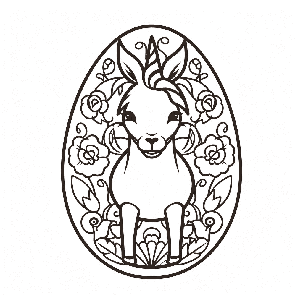 Desenho de Unicórnios para imprimir