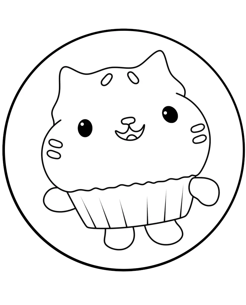 Desenho de A Casa Mágica da Gabby para imprimir