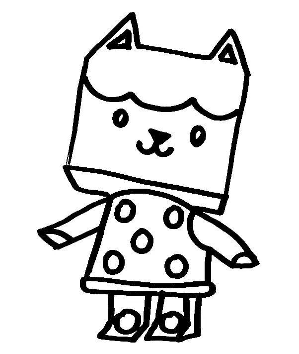 Desenho de A Casa Mágica da Gabby para imprimir