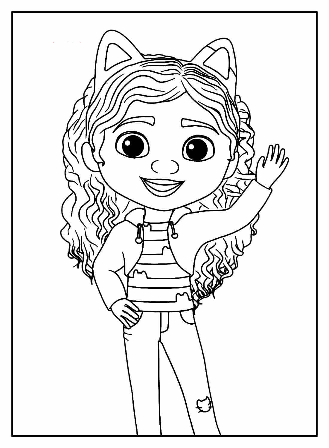 Desenho de A Casa Mágica da Gabby para imprimir