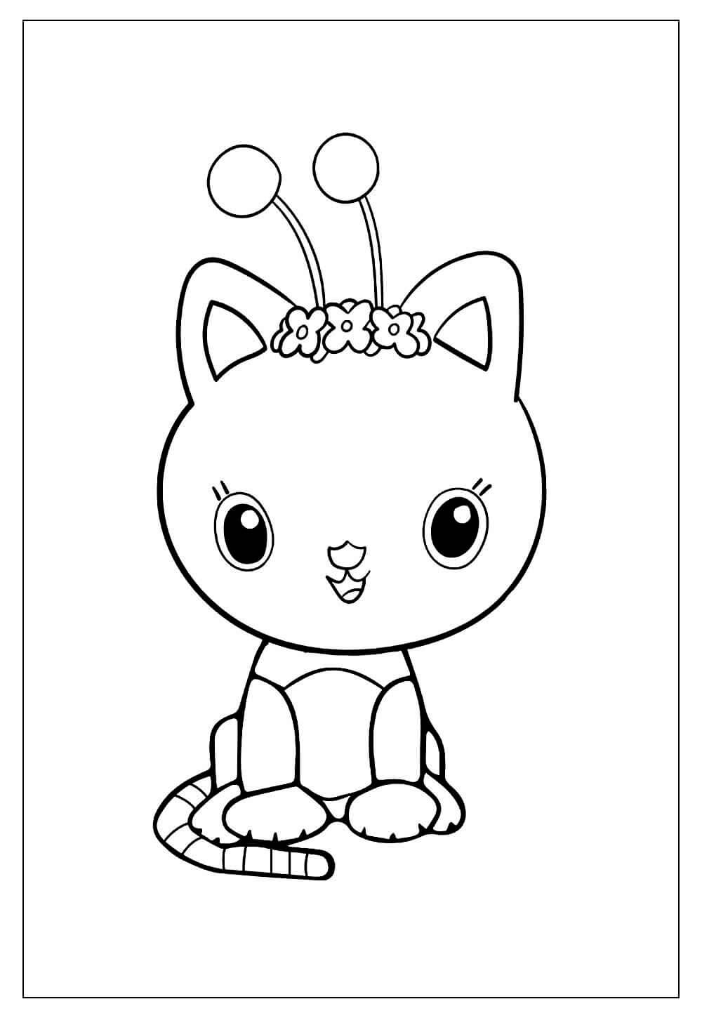 Desenho de A Casa Mágica da Gabby para imprimir