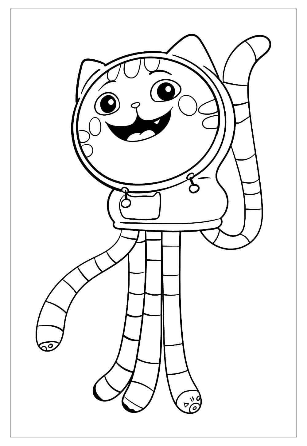 Desenho de A Casa Mágica da Gabby para imprimir