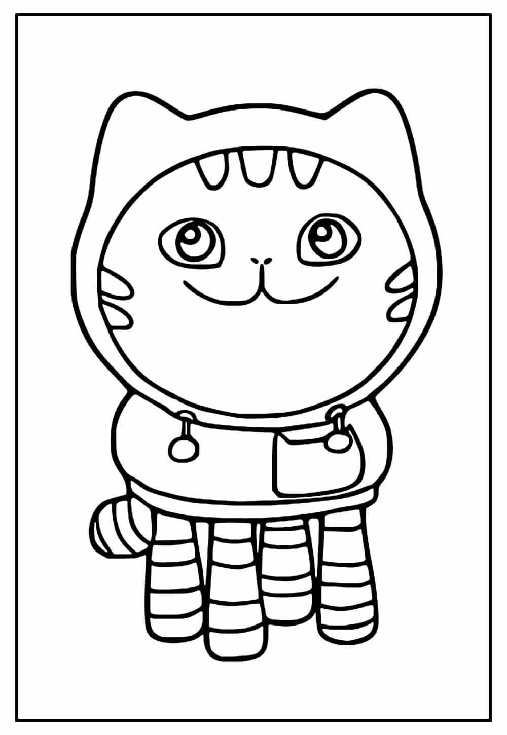 Desenho de A Casa Mágica da Gabby para imprimir