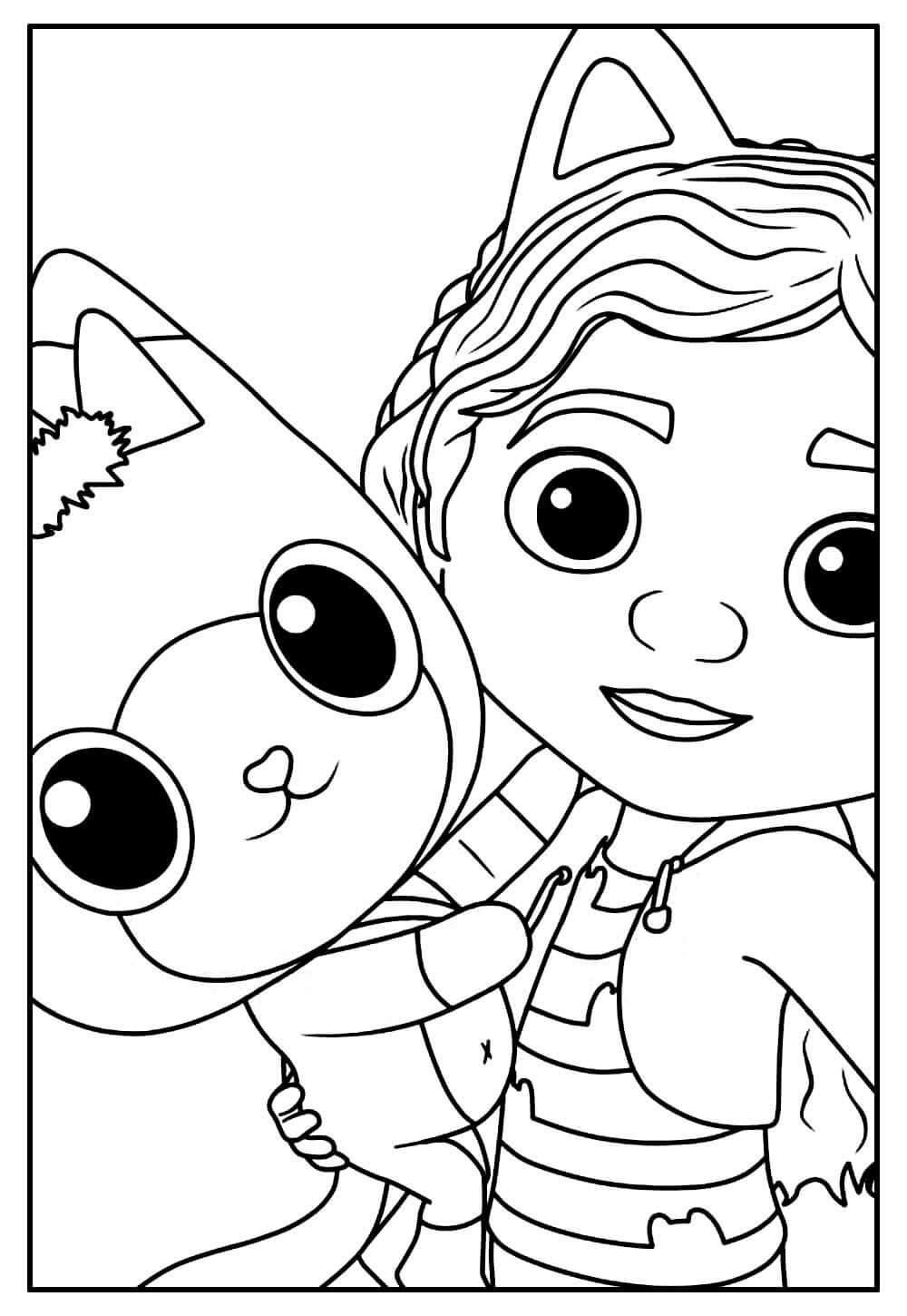 A Casa Mágica da Gabby para Colorir e Imprimir