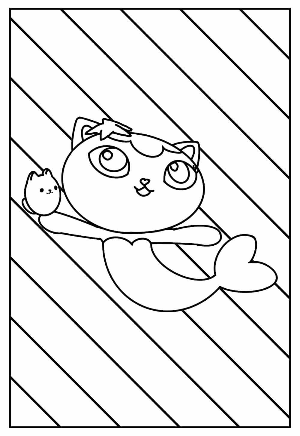 Desenho de A Casa Mágica da Gabby para imprimir