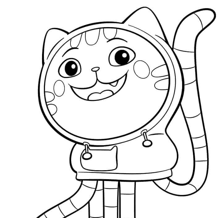 Desenho de A Casa Mágica da Gabby para imprimir