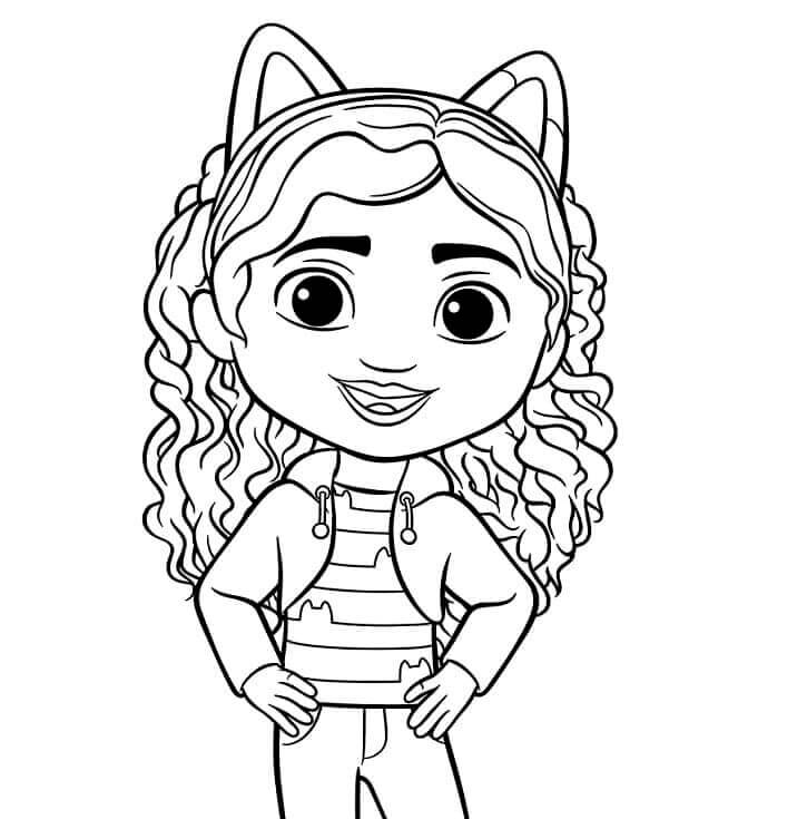 Desenho de A Casa Mágica da Gabby para imprimir