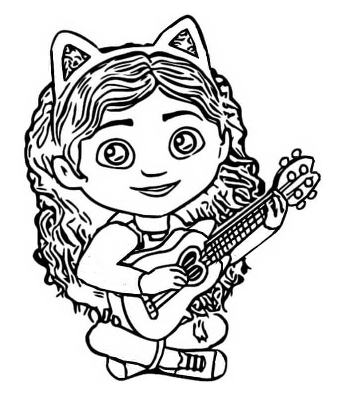 Desenho de A Casa Mágica da Gabby para imprimir