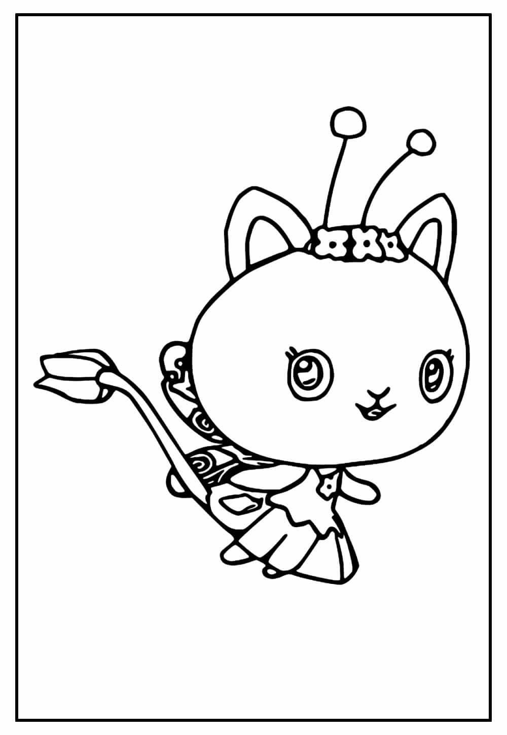 Desenho de A Casa Mágica da Gabby para imprimir