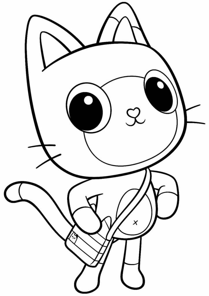 Desenho de A Casa Mágica da Gabby para imprimir