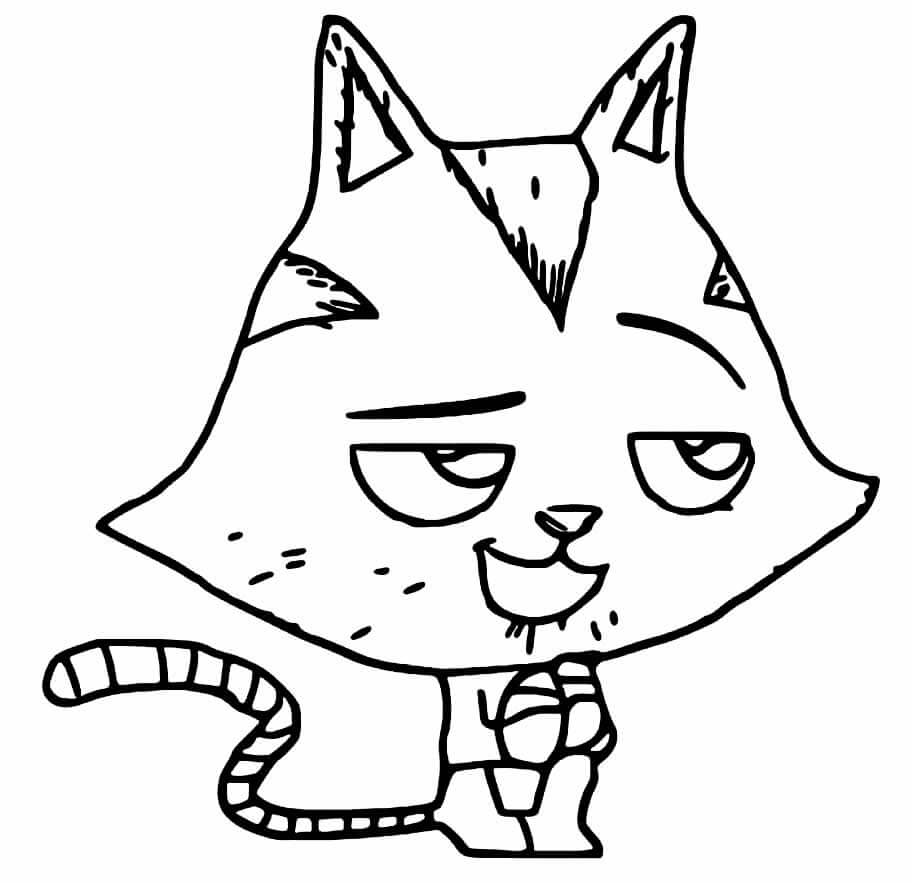 Desenho de A Casa Mágica da Gabby para imprimir