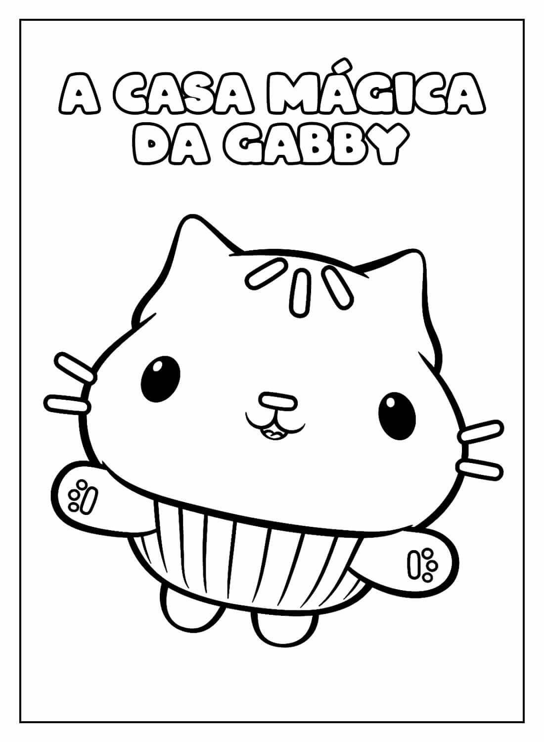 Desenhos de A Casa Mágica da Gabby para Colorir e Imprimir