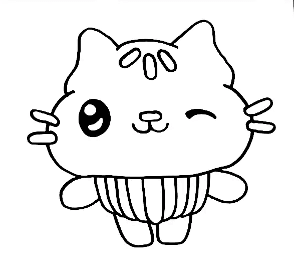 Desenho de A Casa Mágica da Gabby para imprimir