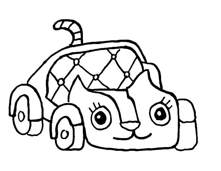 Desenho de A Casa Mágica da Gabby para imprimir