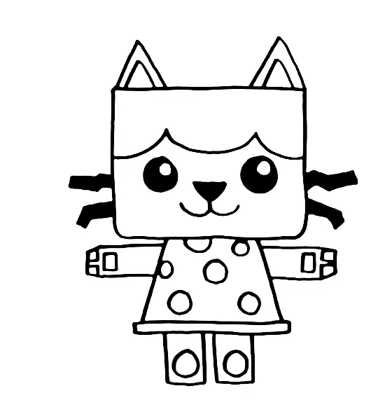 Desenho de A Casa Mágica da Gabby para imprimir