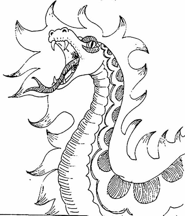 Desenho de Folclore Brasileiro para imprimir
