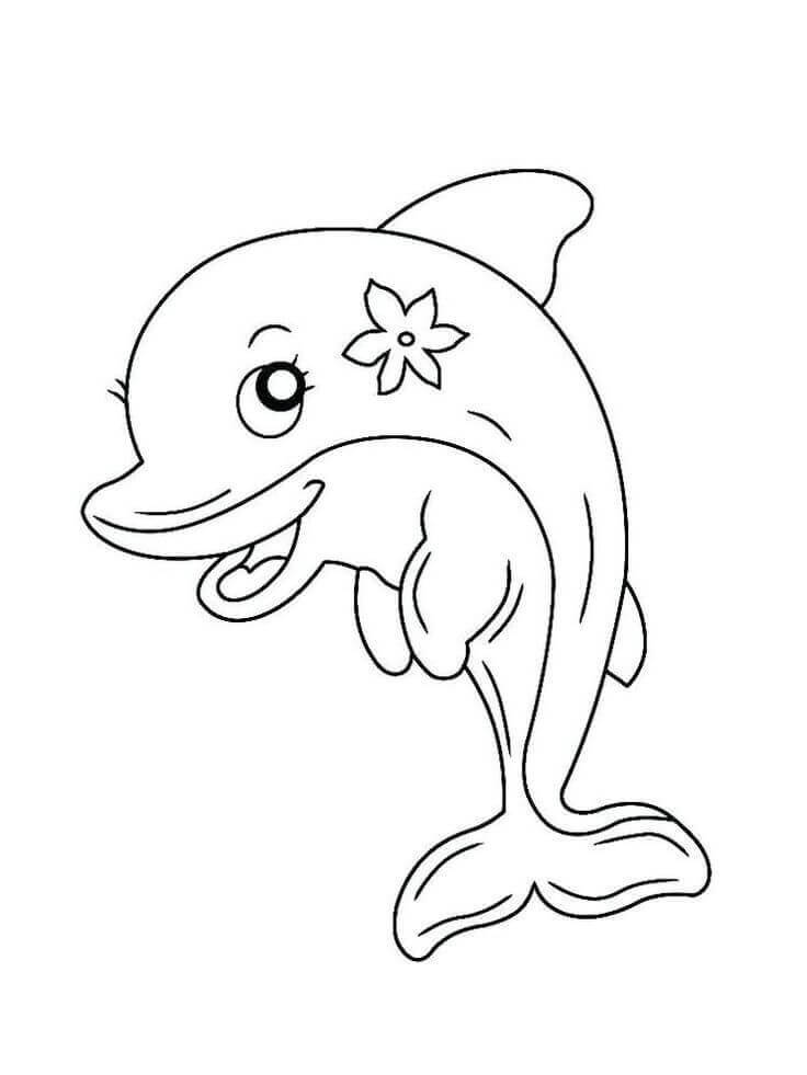 Desenho de Boto-cor-de-rosa para imprimir