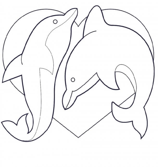 Desenho de Boto-cor-de-rosa para imprimir