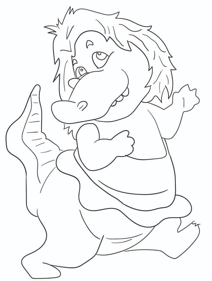 Desenho de Cuca para imprimir