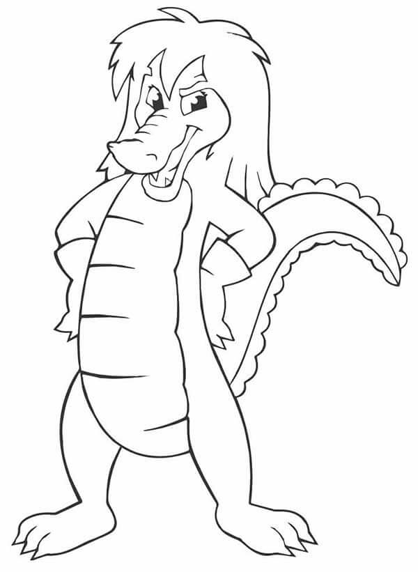 Desenho de Cuca para imprimir