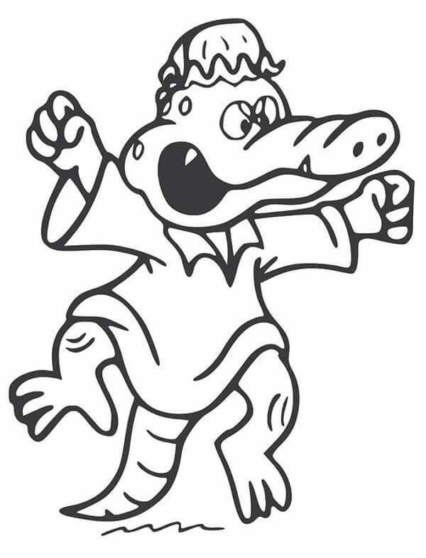 Desenho de Cuca para imprimir