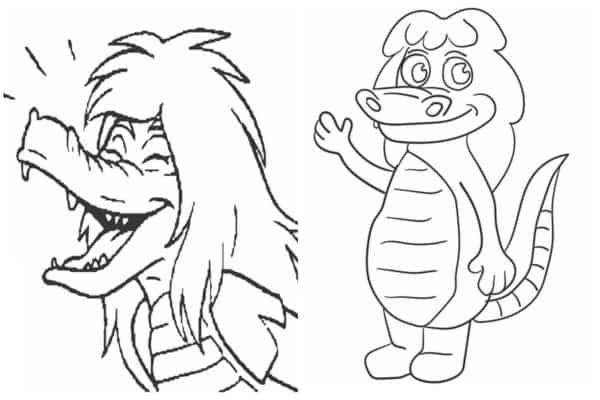 Desenho de Cuca para imprimir