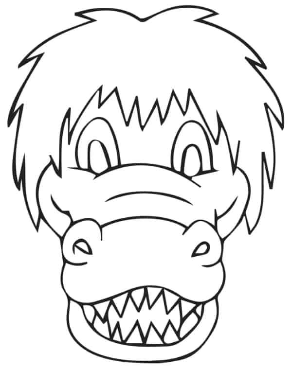 Desenho de Cuca para imprimir