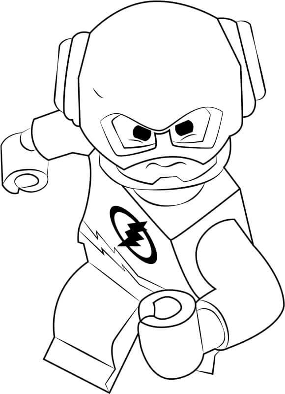 Desenho de Flash para imprimir